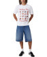 Фото #3 товара Men's Mtv X Rolling Stones Loose Fit T-Shirt
