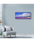 Фото #3 товара Michael Blanchette Photography 'Cloud Bank Over Lavender Panorama' Canvas Art - 32" x 14"