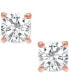 ფოტო #5 პროდუქტის Certified Lab Grown Diamond Cushion Stud Earrings (4 ct. t.w.) in 14k Gold