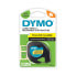 Фото #2 товара Ламинированная лента для фломастеров Dymo 91202 12 mm LetraTag® Чёрный Жёлтый (10 штук)