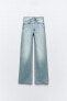 Trf high-rise wide-leg jeans