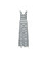 Women's Striped Long Dress