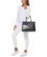 ფოტო #6 პროდუქტის Becky Turnlock Triple Compartment Convertible Tote