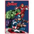 Фото #1 товара Одеяло The Avengers Super heroes 100 x 140 cm Разноцветный полиэстер