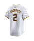 ფოტო #3 პროდუქტის Men's Xander Bogaerts White San Diego Padres Home Limited Player Jersey