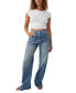 ფოტო #5 პროდუქტის Women's Tinsley Cotton Baggy High-Rise Jeans