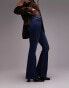 Фото #1 товара Topshop Hourglass high rise Jamie Flare jeans in rich blue