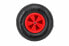 Фото #2 товара Колесо awtools для садовой тачки Пневматическая 300-миллиметровая пластиковая шина обод 2-ypited красная шина