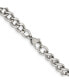 Фото #2 товара Stainless Steel 7.5mm Curb Chain Necklace