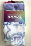 Crocs Crew Socks 3 Pack Adult Size S, L Tropical Pineapple Graphic New