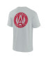 ფოტო #3 პროდუქტის Men's Gray Atlanta United FC Oversized Logo T-shirt