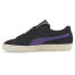 Puma Suede Classic Cat Woman Lace Up Womens Black, Purple Sneakers Casual Shoes