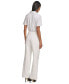 Фото #5 товара Women's Mid-Rise Wide-Leg Pull-On Pants