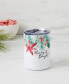 Фото #5 товара Poinsettia Insulated Coffee Mug, 16 oz