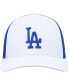 Men's White Los Angeles Dodgers Secondary Trucker Snapback Hat