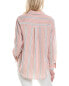 Anna Kay Striped Shirt Women's Pink L