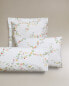 (200 thread count) floral print percale pillowcase