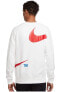Swoosh Erkek Beyaz Sweatshirt Dr8995-100