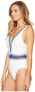 BECCA by Rebecca Virtue 262453 Women's Scenic Route One Piece Swimsuit Size S