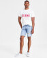 ფოტო #4 პროდუქტის Men's Slim-Fit Wyatt Destroyed Cut-Off Shorts