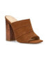 ფოტო #1 პროდუქტის Women's Lacinda Faux Suede Slide Heeled Sandal