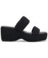 Фото #2 товара Women's Norina Woven Two Band Wedge Sandals, Created for Macy's