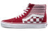 Фото #1 товара Кроссовки Vans SK8 HI Mix Checker Chili PepperTrue White VN0A38GEVK5