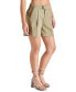 ფოტო #2 პროდუქტის Women's Anida High-Rise Pleat-Front Shorts