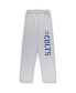 Фото #2 товара Men's Royal, Heather Gray Indianapolis Colts Big and Tall T-shirt and Pants Sleep Set