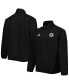 Фото #1 товара Men's Black Boston Bruins COLD.RDY Quarter-Zip Jacket