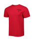 Men's Red University of Tampa Spartans Landscape Shield T-shirt