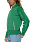 Women's Lightweight Zip-Detail Bomber Jacket