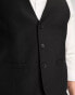 French Connection suit waistcoat in black