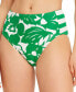 Фото #1 товара Трусики с высокой талией kate spade new york для женщин Printed Bikini Bottoms