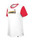 ფოტო #2 პროდუქტის Women's White, Red Kansas City Chiefs Third Down Colorblock T-shirt