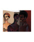 Фото #1 товара Jaleel Campbel Three Men Canvas Art - 27" x 33.5"