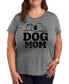 ფოტო #1 პროდუქტის Trendy Plus Size Snoopy Dog Mom Graphic T-Shirt