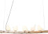 Фото #2 товара Kare Design Table Lamp Animal Birds White Table Lamp Porcelain Shade Concrete Base Brass Pole 52 x 35 x 25 cm (H x W x D)