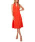 Фото #1 товара Платье женское CeCe безрукавное с завышенной талией V-образным вырезом Midi Dress