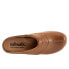 Фото #8 товара Softwalk Aurora S2250-215 Womens Brown Narrow Leather Clog Sandals Shoes