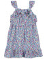Toddler Floral Print Sundress Made With LENZING™ ECOVERO™ 5T