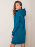 Фото #12 товара Женское мини платье-хужи ярко голубое Factory Price