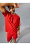 Erkek Giyim Tişört 3wam10036nk Kırmızı Kırmızı