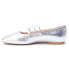 Фото #3 товара Женская обувь Matisse Nova Metallic Ballet Silver Flats Casual 042