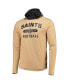 ფოტო #3 პროდუქტის Men's Gold, Black New Orleans Saints Active Block Hoodie Long Sleeve T-shirt