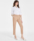 Фото #3 товара Women's Shannon Striped Mid Rise Ankle Pants