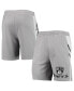 Фото #1 товара Men's Gray Brooklyn Nets Stature Shorts