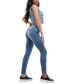 ფოტო #2 პროდუქტის Women's Sexy Curve Mid-Rise Skinny-Leg Jeans