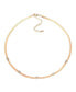 ფოტო #1 პროდუქტის Gold-Tone Chain Necklace with Rhinestones