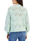 Фото #2 товара Juniors' Knit Open-Front Cardigan Sweater